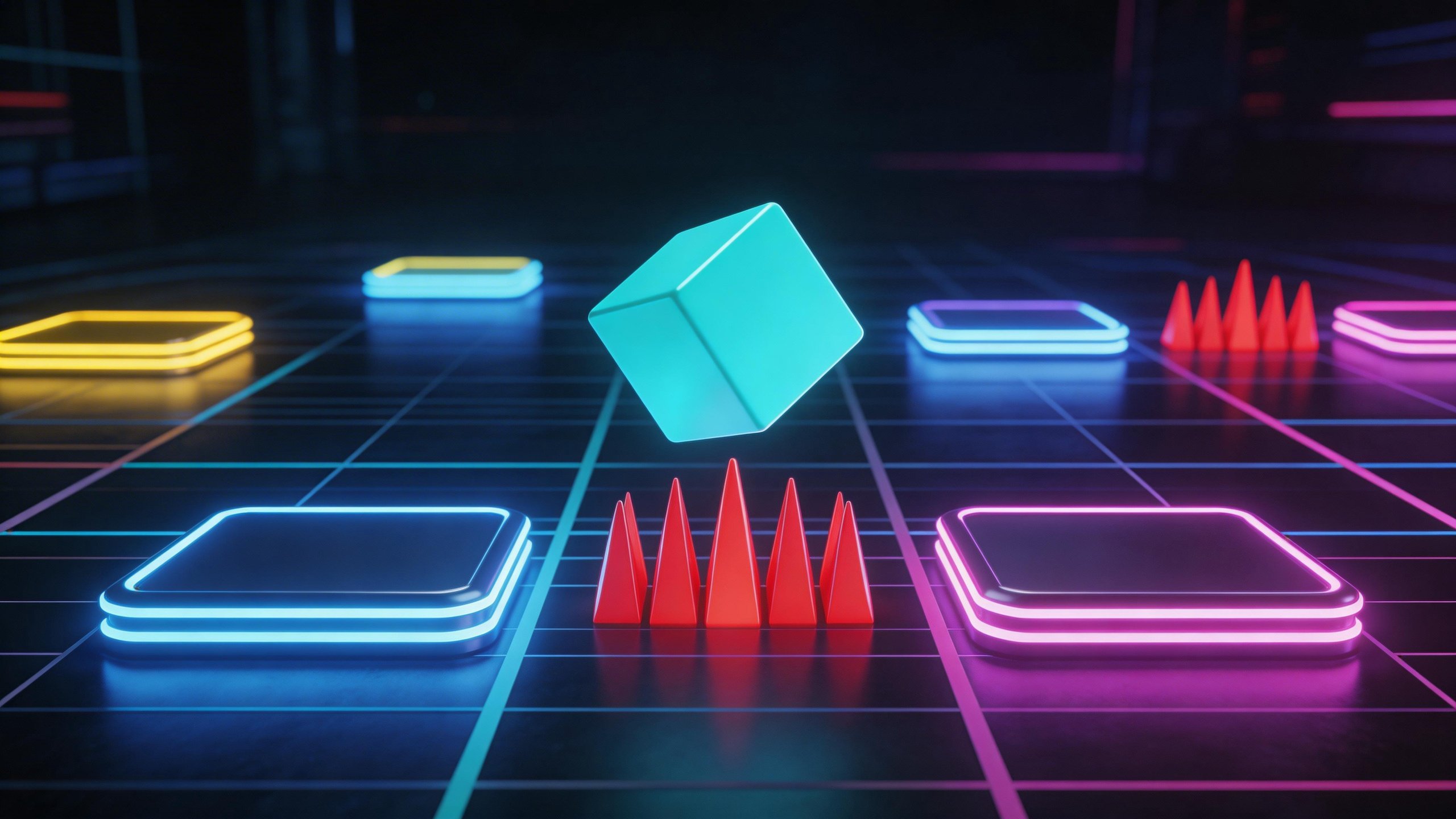 Geometry Lite gameplay